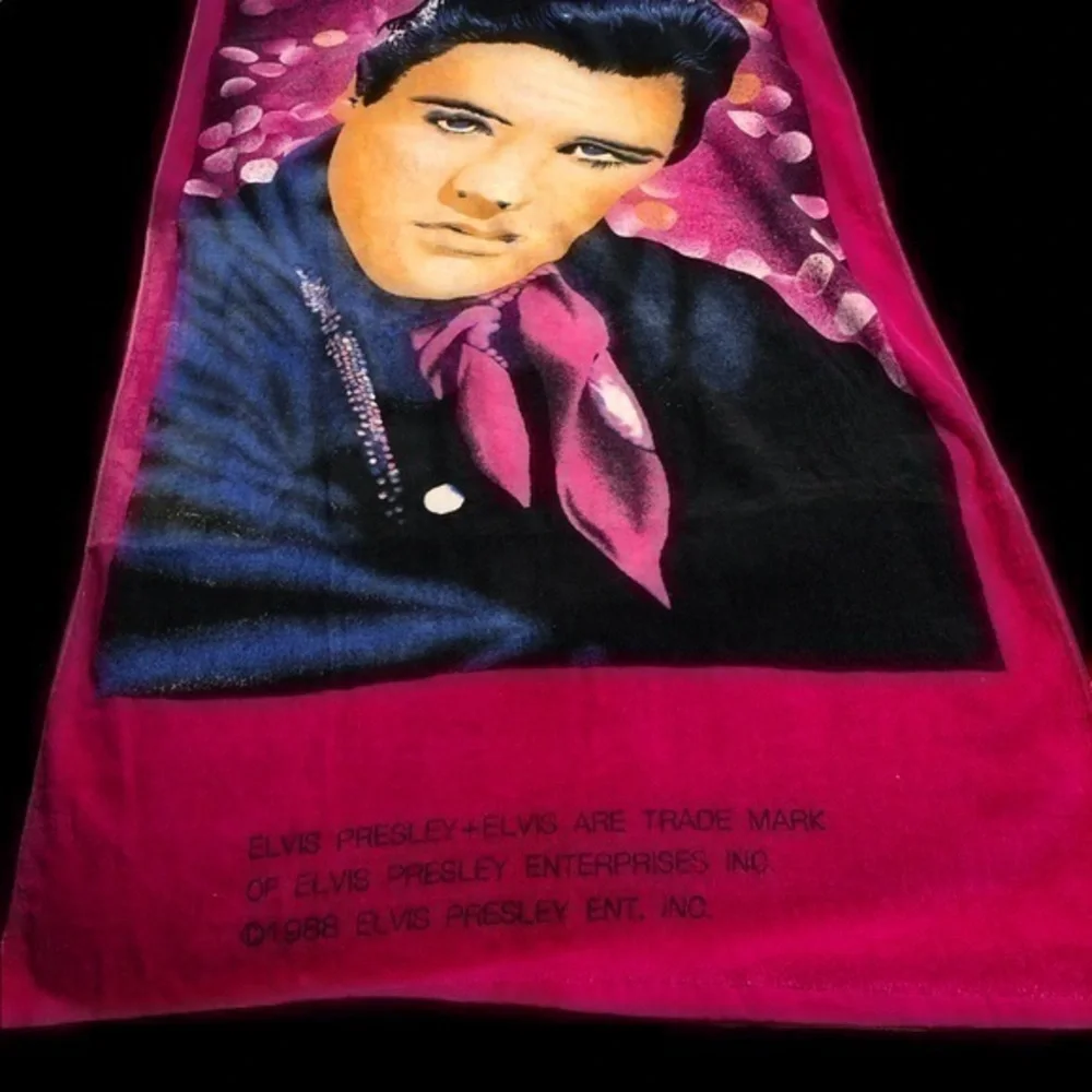 Elvis Presley beach towel